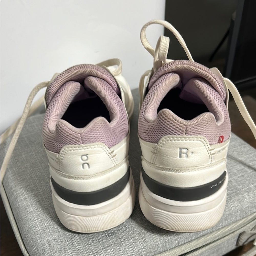 On Running The Roger White and lilac purple Sneakers